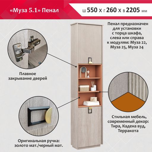 Пенал «Муза 5.1»